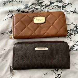 Micheal Kors Leather Wallets